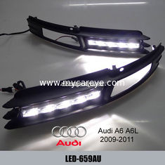 China Bright White LED DRL Daytime Fog Light Run signal lamp For Audi A6 A6L supplier