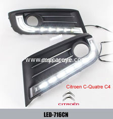 China Citroen C-Quatre C4 DRL LED Daytime Running Light Car headlights parts supplier