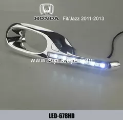 China Sell Honda Fit 2011-2012 DRL LED driving Lights car exterior led light supplier