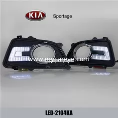 China KIA Sportage DRL LED Daytime Running Lights car led light aftermarket supplier