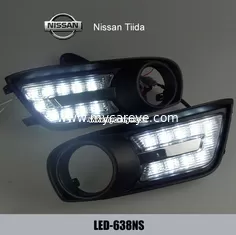 China Nissan Tiida DRL LED Daytime Running Light Car driving work day lights supplier