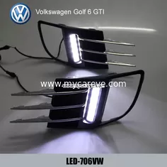 China Volkswagen VW Golf 6 GTI DRL LED Daytime Lights car driving daylight supplier