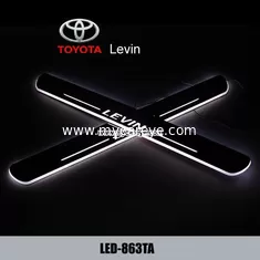 China Toyota Levin LED lights side step car door sill led light auto pedal scuff supplier