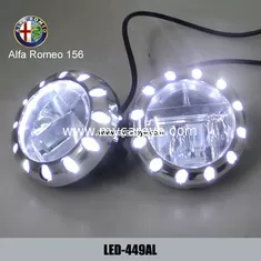 China Alfa Romeo 156 car front daytime running lights LED fog lights for sale supplier