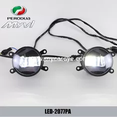 China Perodua myvi car front fog lamp assembly LED DRL running lights suppliers supplier