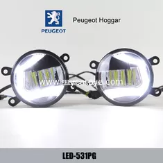 China Peugeot Hoggar DRL LED daytime running lights fog light symbol on car supplier