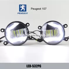 China Peugeot 107 car front led fog light lamp LED daytime running lights DRL supplier