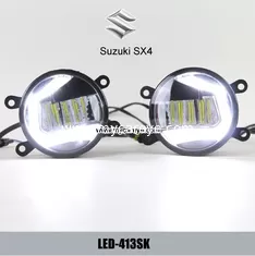 China Double Guide Light LED DRL 30W Highlight LED Fog Light For Suzuki SX4 supplier