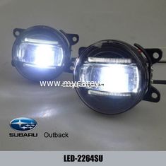 China Subaru Outback car front fog light LED DRL daytime running lights daylight supplier