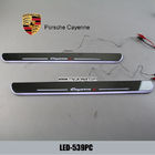 Porsche Cayenne car Moving door Step Pedal welcome light led projection