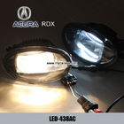 Acura RDX front fog lamp assembly LED daytime running lights DRL retrofit