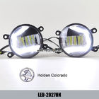 Holden Colorado car fog light installation upgrade DRL LED daytime lights