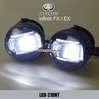 Infiniti FX EX car led fog lights DRL daytime running light suppliers