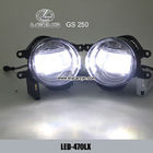 Lexus GS 250 car led light fog assembly daytime driving lights DRL
