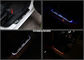Peugeot 308 Car accessory moving door scuff LED Pedal Lights for sale supplier